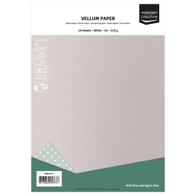 Vaessen Creative Transparentpapier Weiß